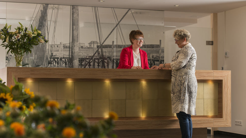 Hotel Hafen Buesum 外观 照片
