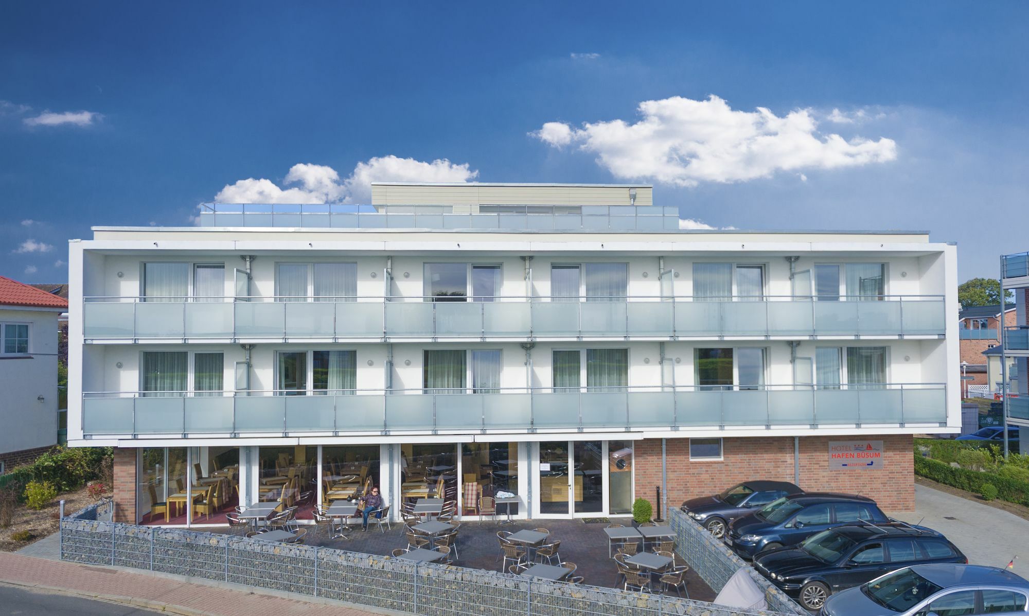 Hotel Hafen Buesum 外观 照片