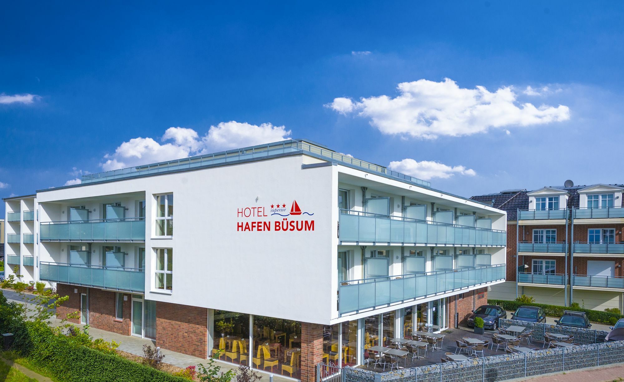 Hotel Hafen Buesum 外观 照片